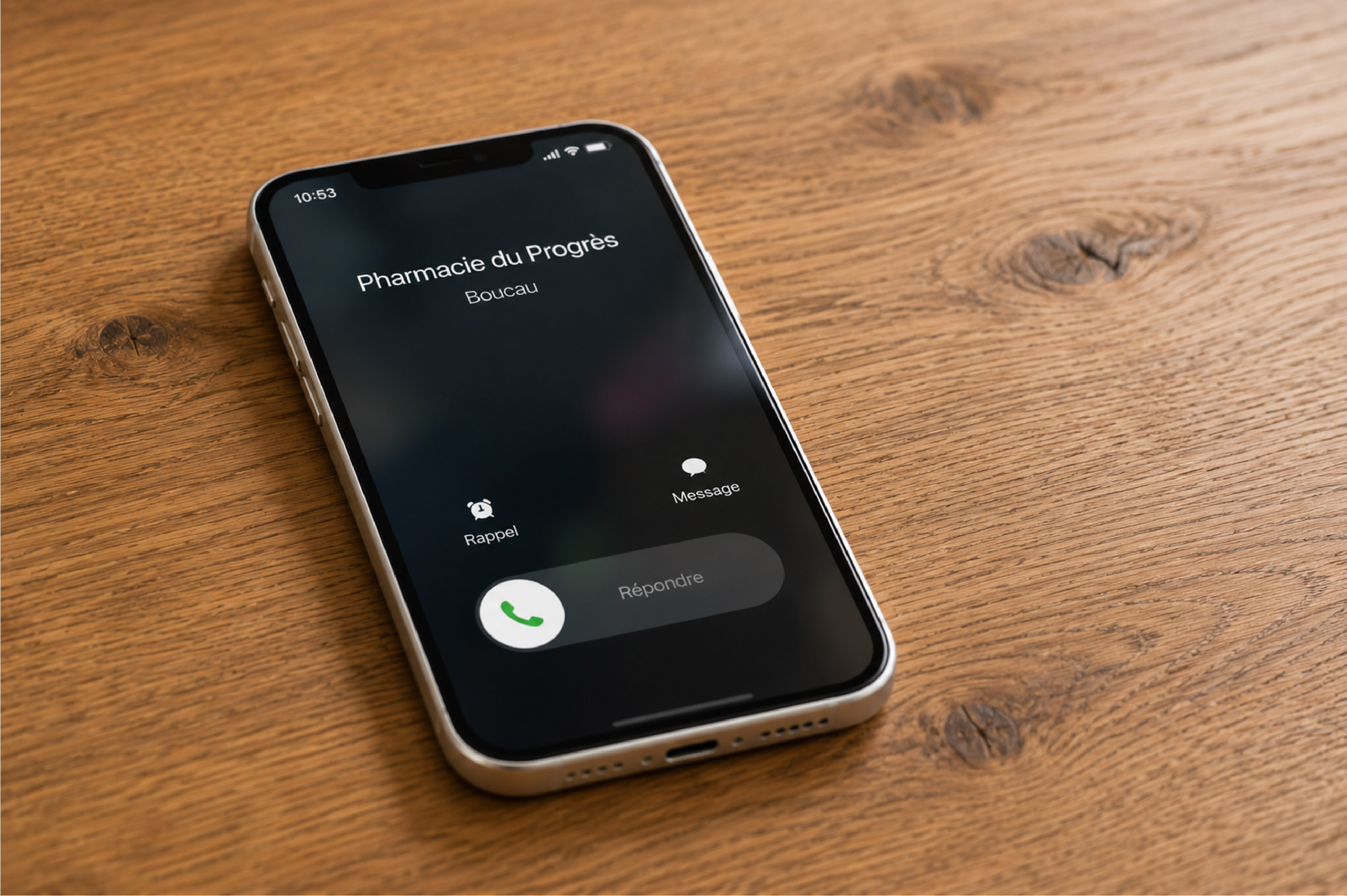 Téléphone de la Pharmacie du Progrès