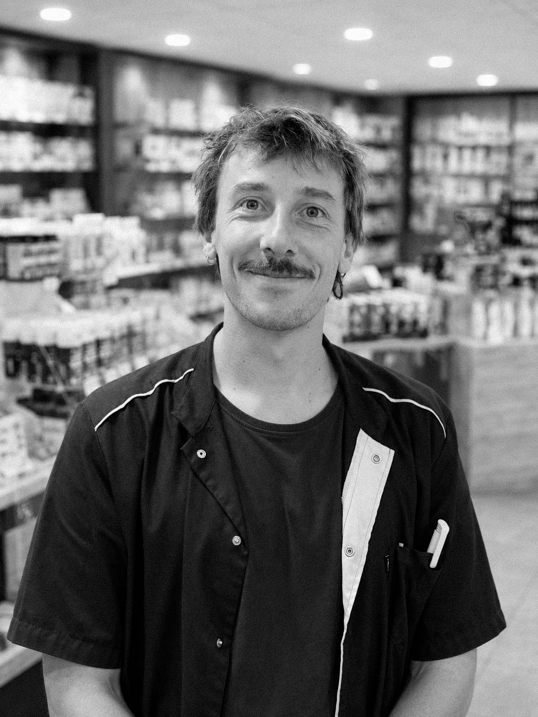 Quentin, pharmacien adjoint